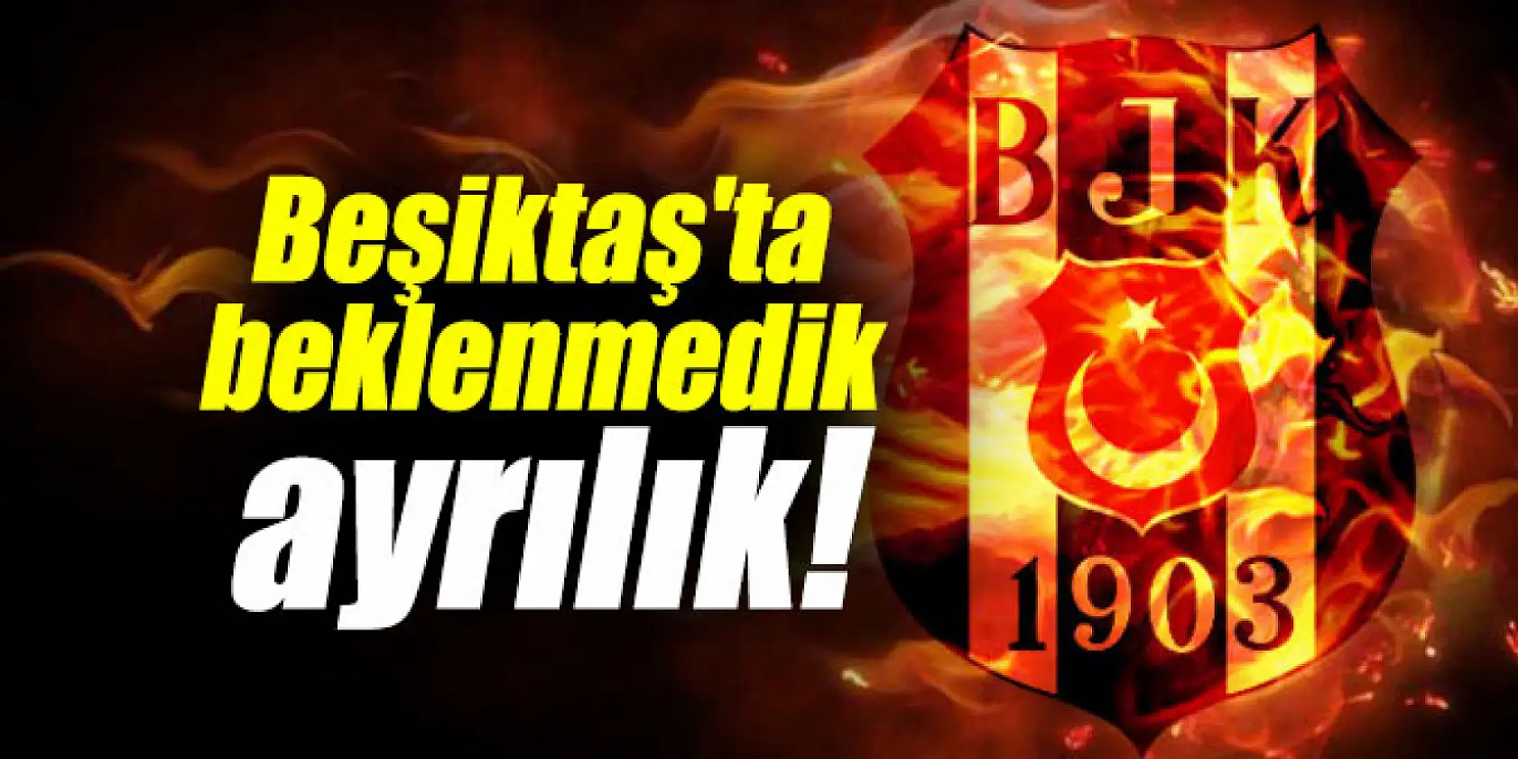 Beşiktaş'ta ayrılacak ilk isim belli oldu