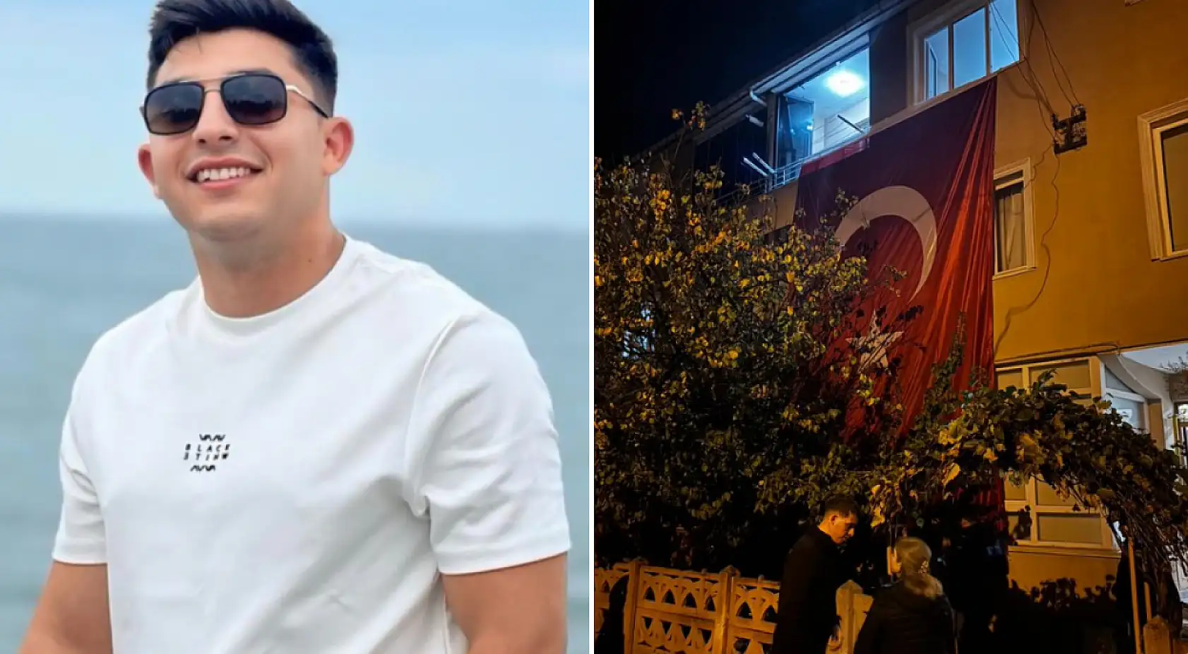 Gürcistan'da düşen uçakta şehit olan askerlerimizin baba ocaklarına bayraklar asıldı