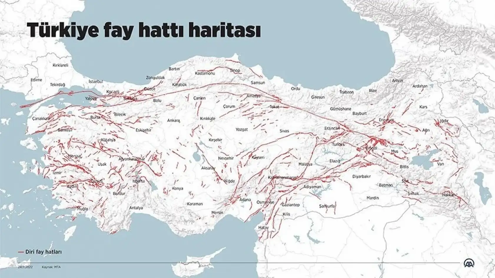Deprem risk haritası güncellendi! İşte Adıyaman'ın durumu