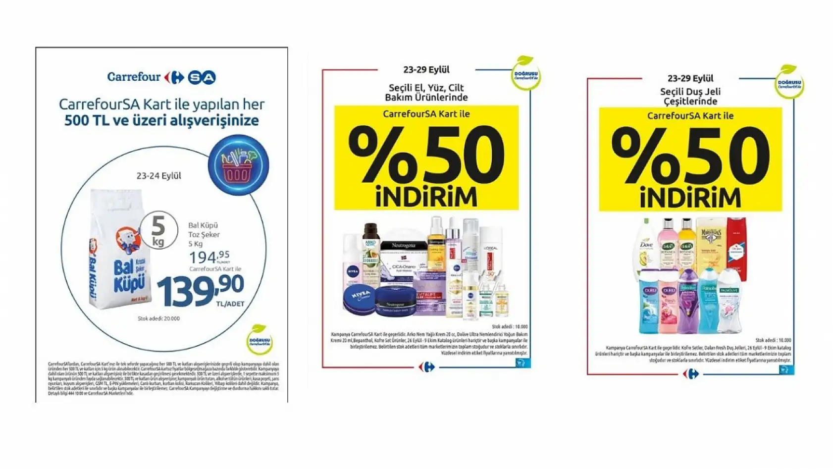 Gölbaşı CarrefourSA'da Eylül ayı son fırsatları yayınlandı!