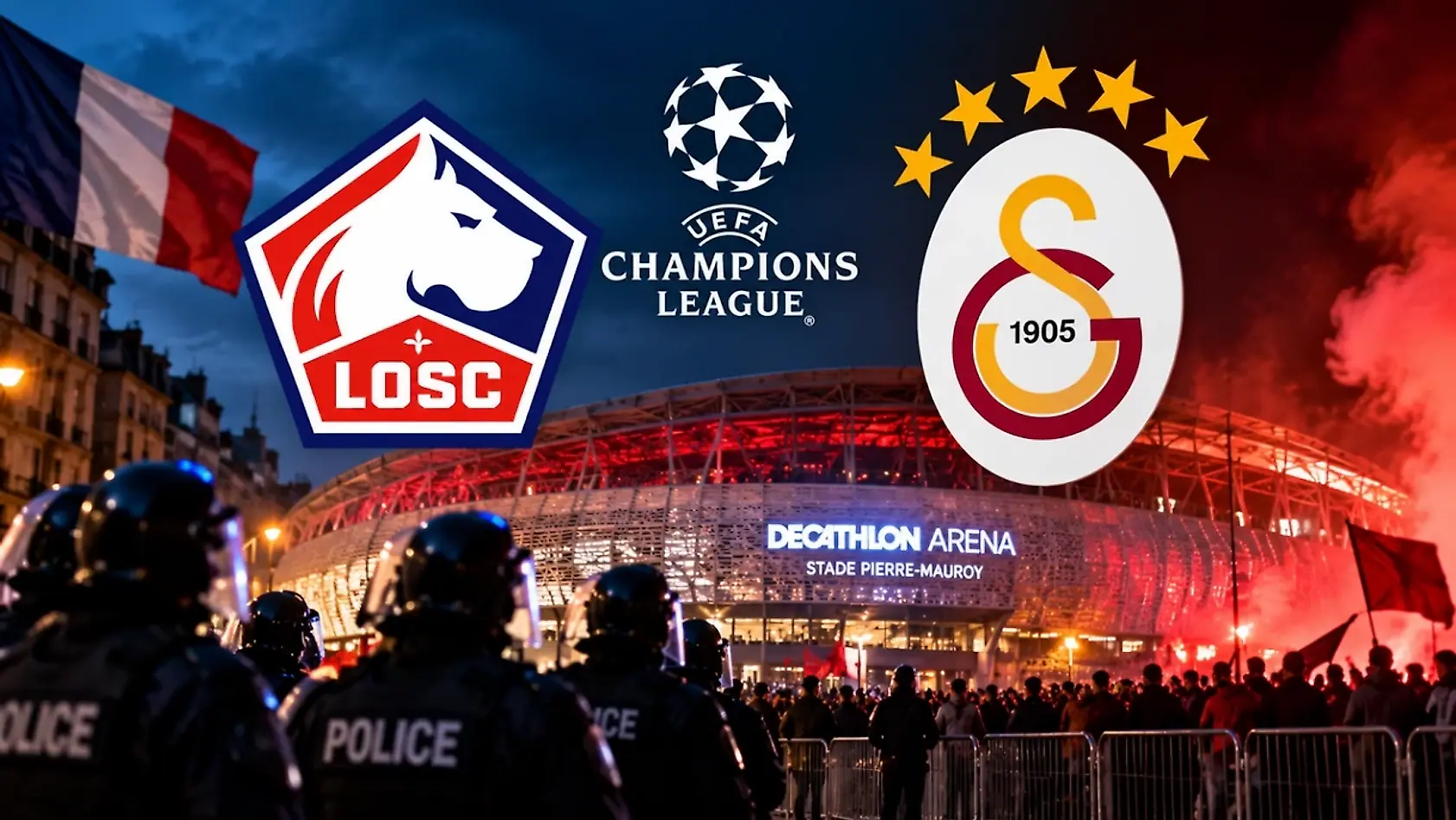 Galatasaray Lille maçı erteleniyor mu?