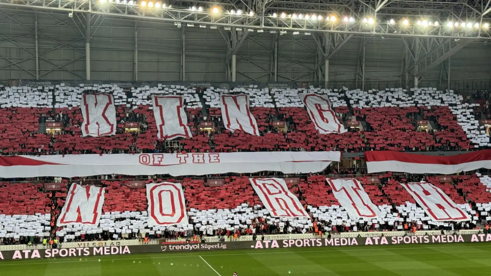 Samsunspor taraftarından Fenerbahçe maçına özel hazırlık