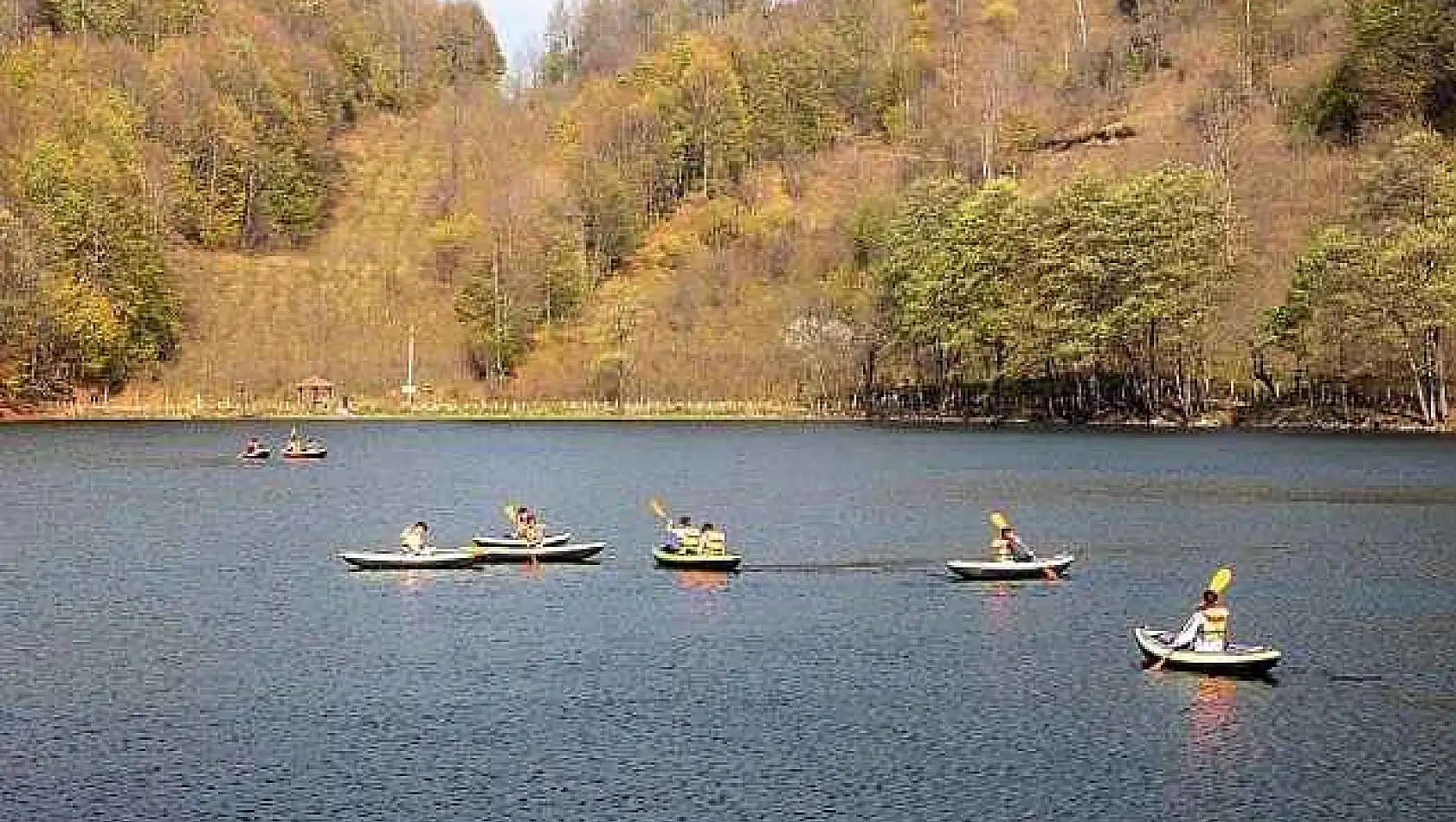 Gölbaşı'ndaki öğrenciler Ordu'da ki kano etkinliğine katıldı