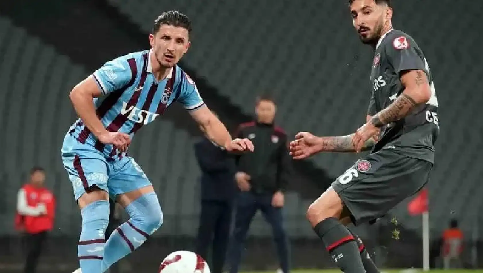 Ziraat Türkiye Kupası: Fatih Karagümrük: 0 - Trabzonspor: 0 (İlk yarı)