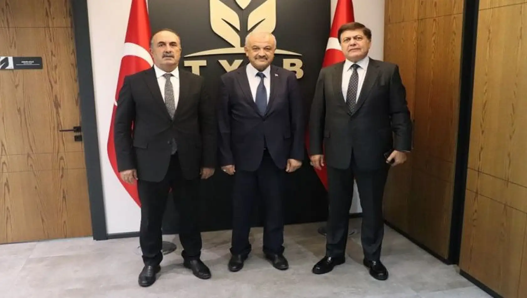 Yazıcıoğlu ve Aykut'tan Başkan Olgun'a Ziyaret