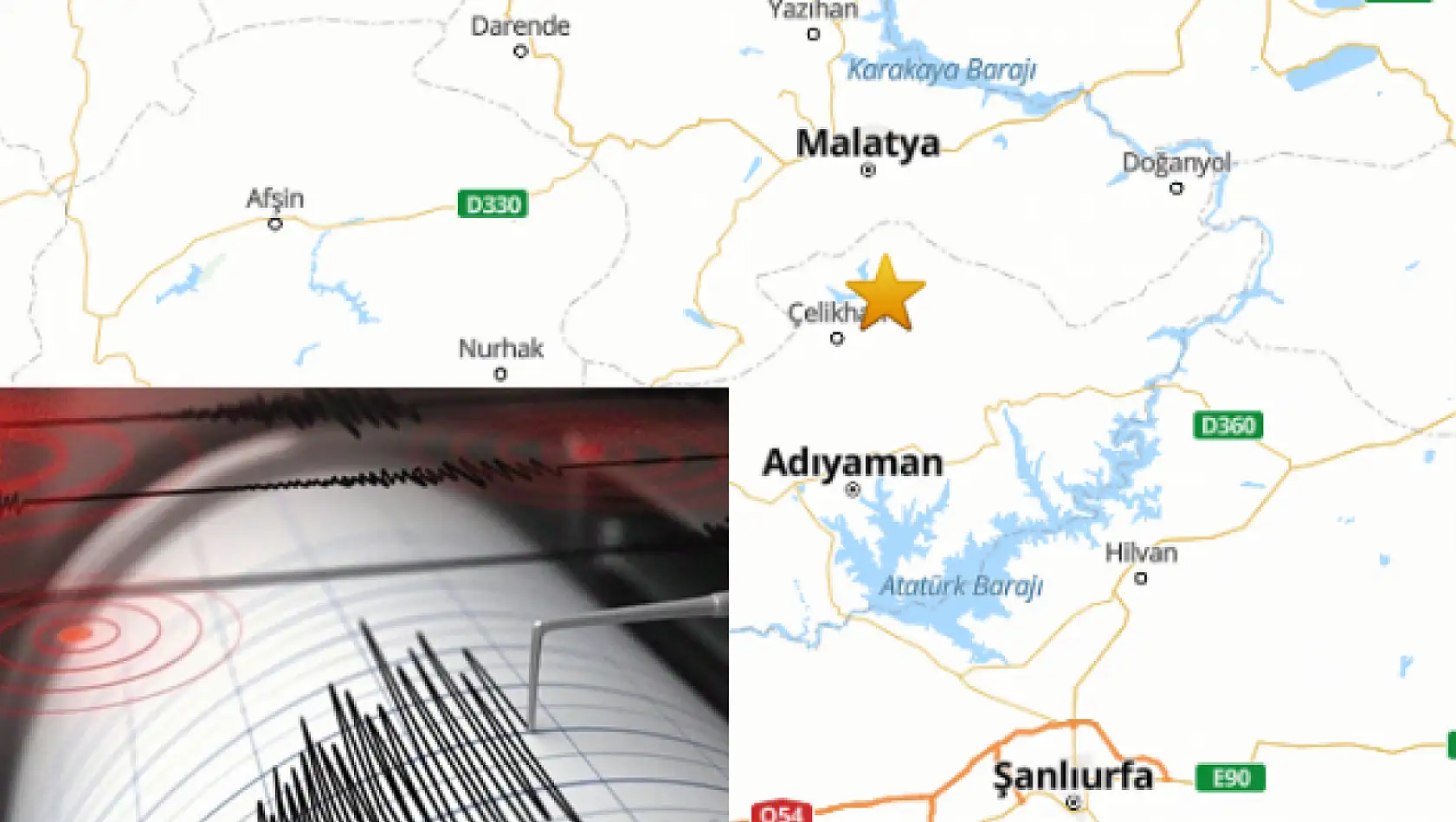 Adıyaman'da korkutan deprem: Adıyaman 4 ile sallandı 