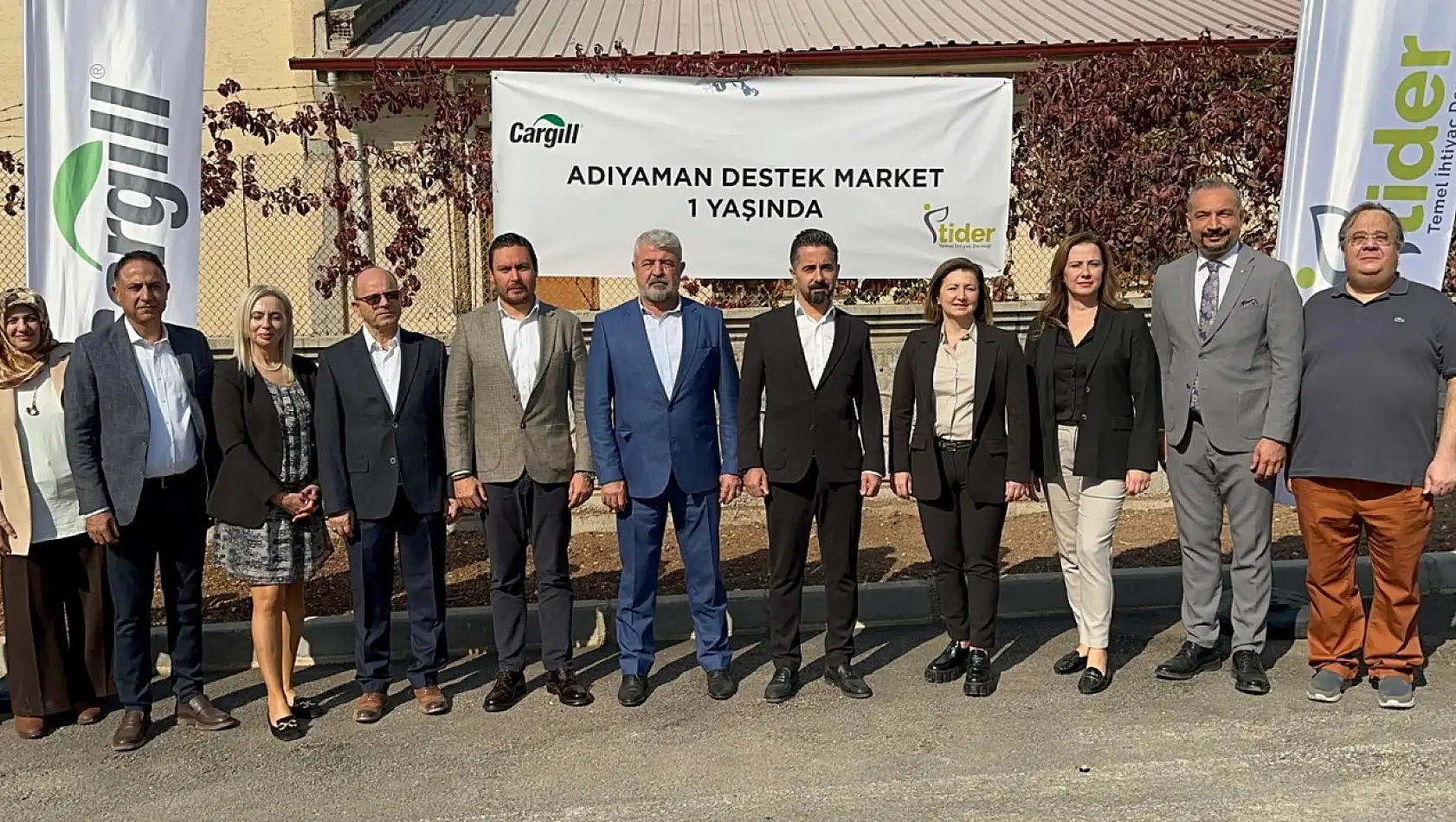 Adıyaman destek market 1. yılını kutluyor