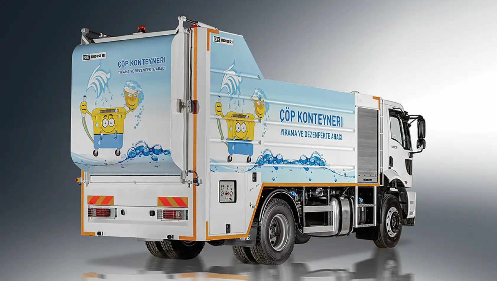 ÇÖP TOPLAMA ARACI VE ÇÖP KONTEYNIRI YIKAMA ARACI SATIN ALINACAKTIR
