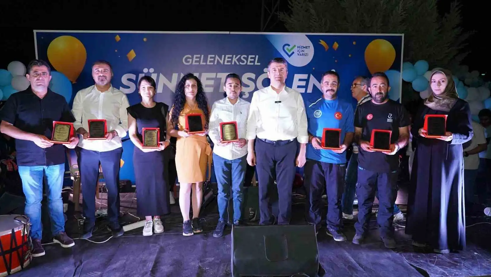 Adıyaman Belediyesi geleneksel sünnet şöleninde 267 çocuk sünnet edildi