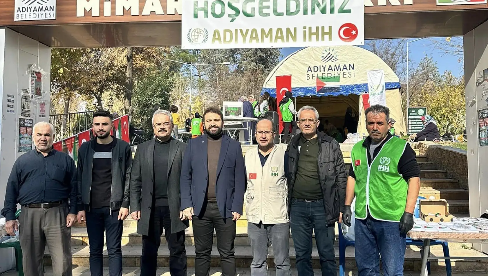 İHH Adıyaman şubesinden Gazze'ye yardım kermesi