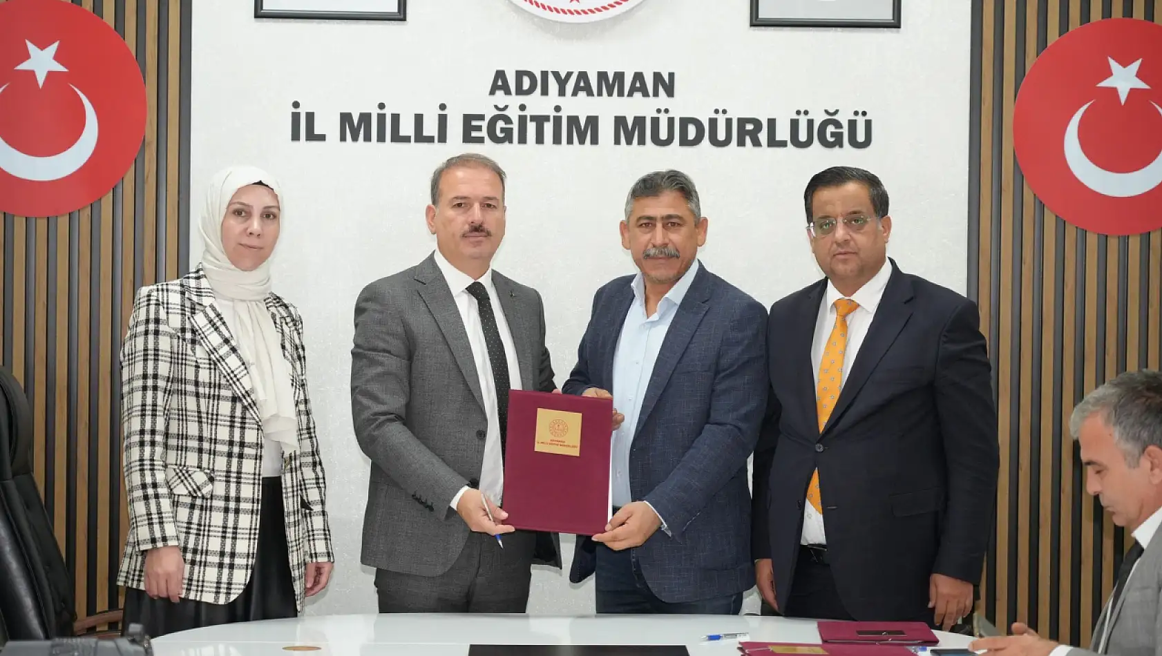 Milli Eğitim müdürlüğü beş işletme ile iş birliği protokolü imzalı