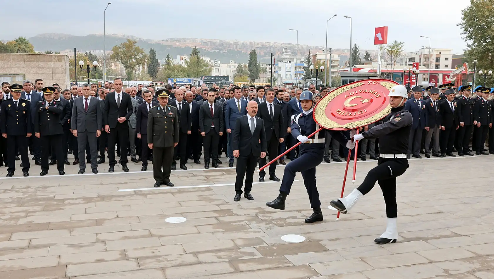 Mustafa Kemal Atatürk, Adıyaman'da düzenlenen törenle anıldı