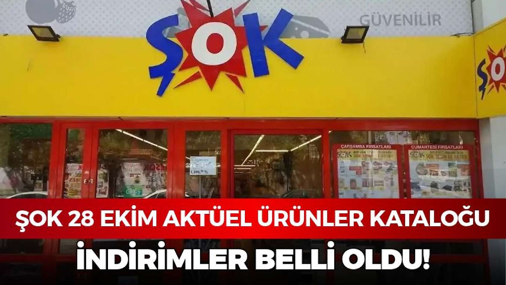 ŞOK 28 Ekim 2026 aktüel ürünler kataloğu