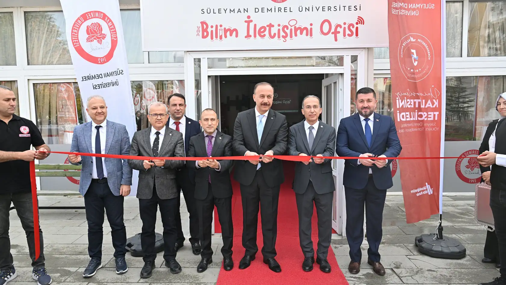 Süleyman Demirel Üniversitesi'nde, Bilim İletişimi Ofisi'nin açılışı gerçekleştirildi