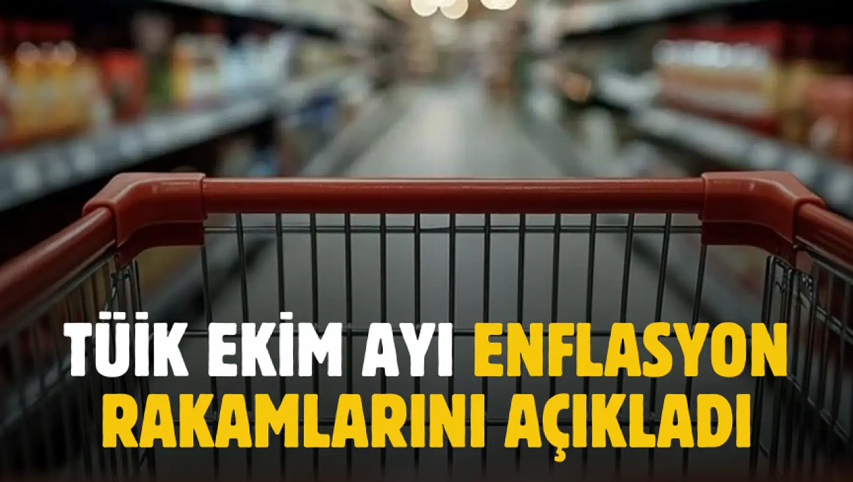 TÜİK Ekim ayı enflasyonunu açıkladı