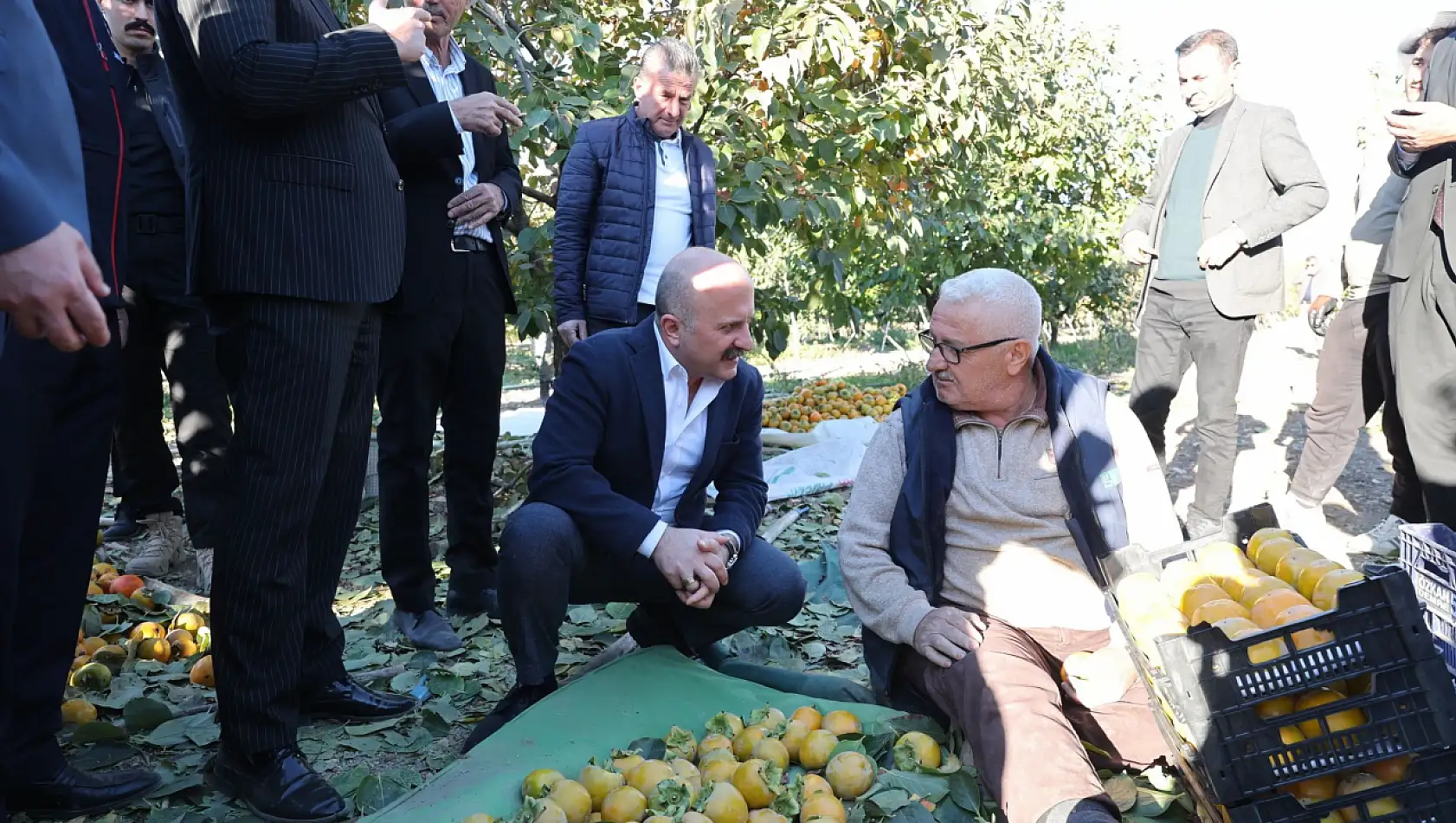 Vali Varol 'Çalışan ve üreten çiftçimizin yanında olmaya devam edeceğiz'