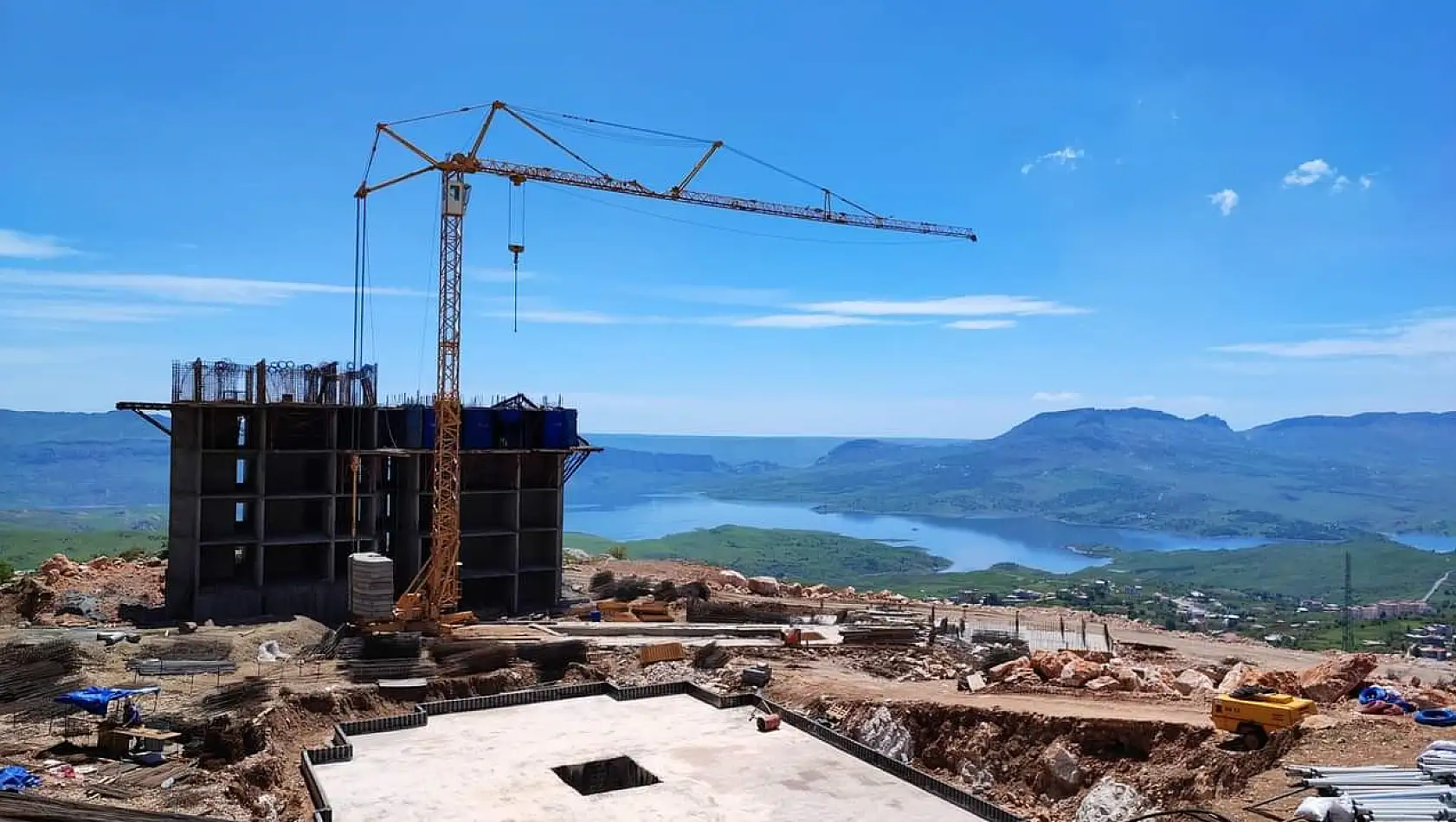 Adıyaman'da yüksekte düşen işçi hayatını kaybetti