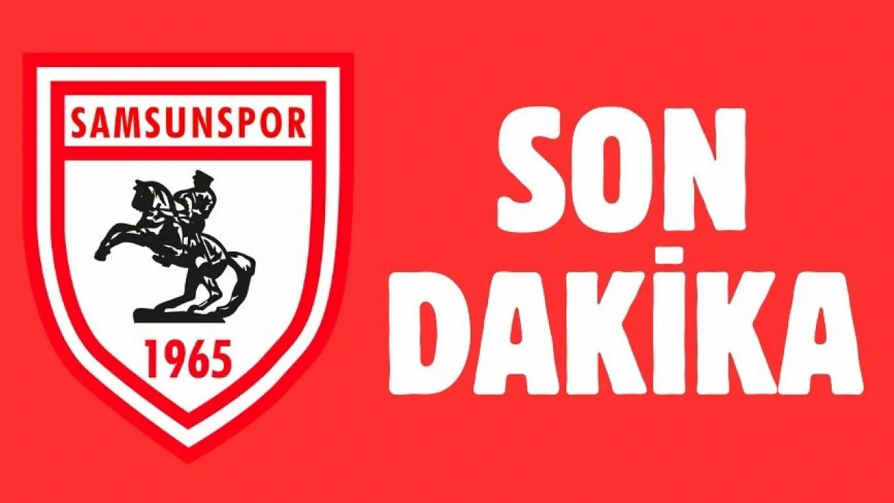 Samsunspor'dan son dakika resmi açıklama geldi!