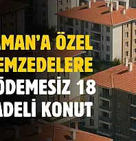 Adıyaman'a özel depremzedelere 2 yıl ödemesiz 18 yıl faizsiz destek verilecek