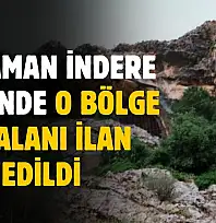 Adıyaman İndere Köyü'nde o bölge sit alanı ilan edildi