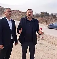 Başkan Doğan Gölbaşı-Besni bağlantı yolunun bitirilmemesine tepki gösterdi