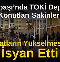 Gölbaşı'nda TOKİ deprem konutları sakinleri aidatların yükselmesine isyan etti