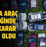Hurda araç teşvikinde son nokta konuldu! Devletin vereceği destek tutarı belli oldu