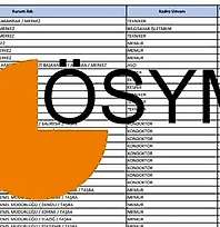 KPSS ön lisans 50 55 60 65 70 75 80 85 90 95 puanla hangi bölümlere atanılır?
