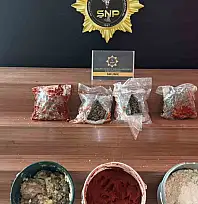 Salça ve peynir kovalarından uyuşturucu çıktı