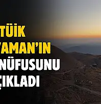 TÜİK Adıyaman'ın yeni nüfusunu açıkladı