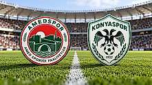 Amedspor Konyaspor maçı nereden izlenir?
