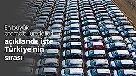En çok otomobil üreten ülkeler açıklandı! İşte Türkiye'nin sırası