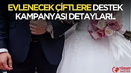 Evlenecek çiftlere özel destek paketi: 20 firmadan indirimli alışveriş imkanı
