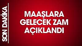Maaşlara gelecek zammı açıkladı