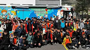 Kahramanmaraş'ta mobil kütüphane kırsal bölgelerde