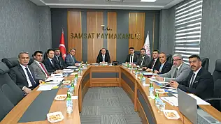 Kasım Ayı ilçe millî eğitim müdürleri toplantısı Samsat'ta gerçekleştirildi