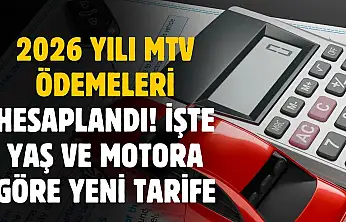 2026 MTV ödemeleri açıklandı! Yaş ve motoruna göre yeni ödeme tarifesi