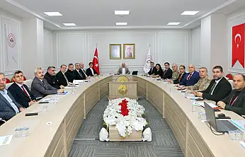 6 Şubat Yıldönümü öncesi alınacak tedbirler ele alındı