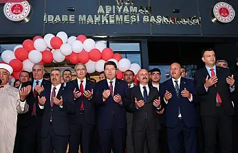 Adıyaman Adalet Sarayı ek hizmet binası hizmete sunuldu