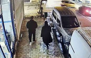 Adıyaman'da 2 kişinin yaralandığı kazanın görüntüleri çıktı