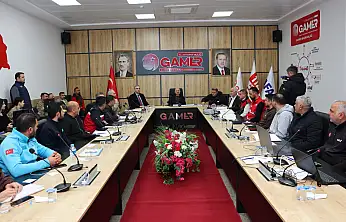 Adıyaman'da Afet Yönetim Merkezinde TAMP toplantısı yapıldı