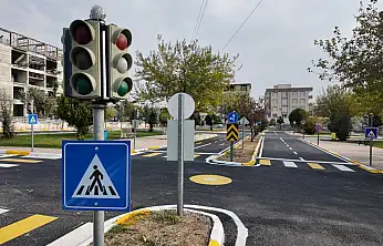 Adıyaman'da depremde hasar gören Trafik Parkı yenilendi