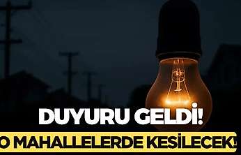 Adıyaman'da elektrik kesintisi! Yarın bu mahallelerde elektrik kesintisi olacak