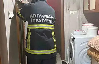 Adıyaman'da ev yangını