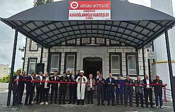 Adıyaman'da Depremde Yıkılan Sait Ağa Camisi Yeniden İbadete Açıldı