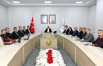 Adıyaman'da haftalık değerlendirme toplantısı gerçekleştirildi