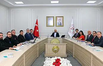 Adıyaman'da haftalık koordinasyon toplantısı gerçekleştirildi