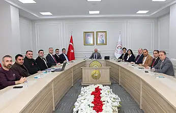 Adıyaman'da Haftalık Koordinasyon toplatışı yapıldı