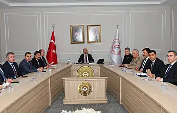 Adıyaman'da İl Hayvanları Koruma Kurulu toplantısı gerçekleştirildi