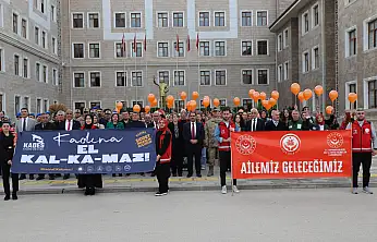 Adıyaman'da kadına şiddete karşı farkındalık yürüyüşü gerçekleştirildi